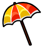 Beach Umbrella pin