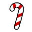 Candy Cane pin