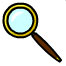 Magnifying Glass pin