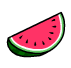 Watermelon pin